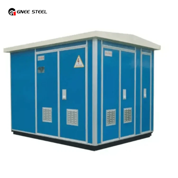 Pre-assembled Substation European Style High Voltage 6KV 10KV 35KV Low Voltage 380V 220V